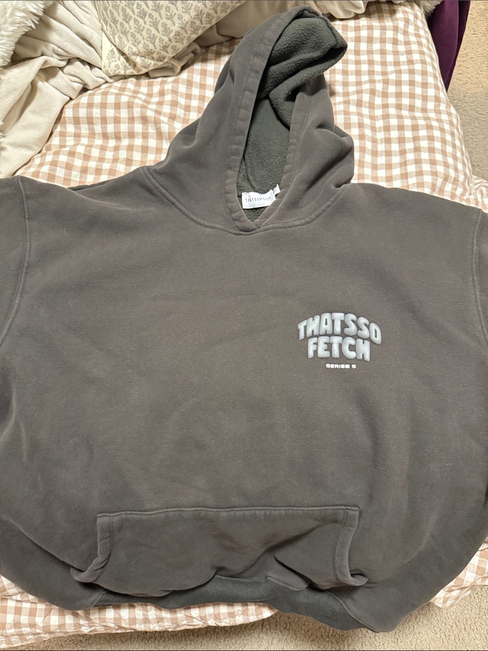 Thatsso Fetch Hooded Sweatshirt - Charcoal